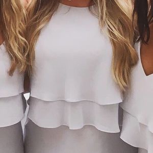 Jenny Yoo Whisper Blue Bridesmaid Dress